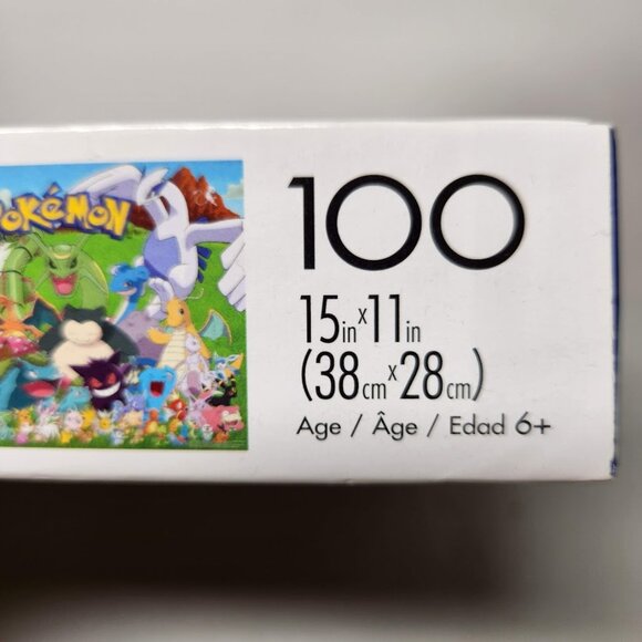 Buffalo Games Pokemon 100 Piece Jigsaw Puzzle 15" x 11" Comes from a pet-free an - Picture 5 of 9